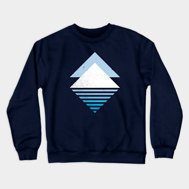 Snow Mountain Crewneck Sweatshirt by Vanphirst